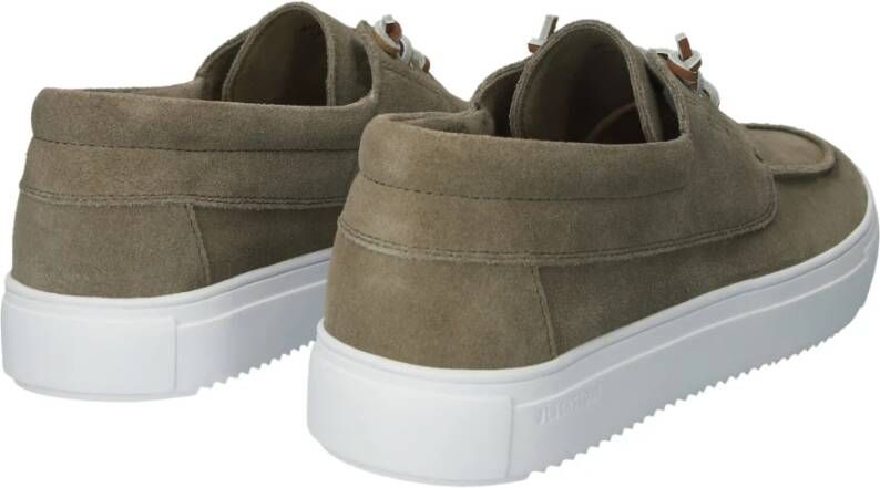 Blackstone Stijlvolle Salvia Mocassin Schoenen Green Heren