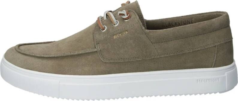 Blackstone Stijlvolle Salvia Mocassin Schoenen Green Heren