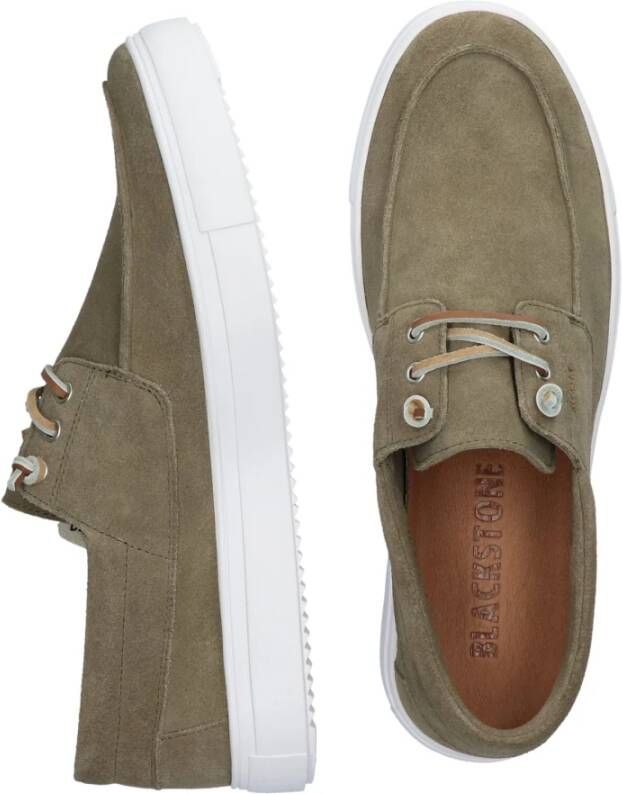 Blackstone Stijlvolle Salvia Mocassin Schoenen Green Heren