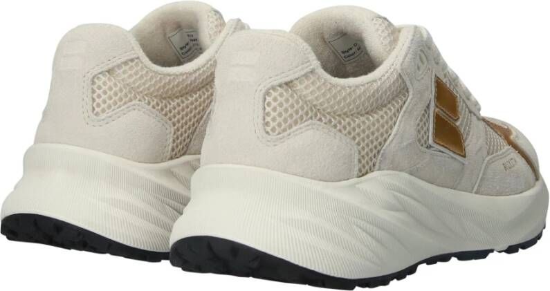 Blackstone Flint Marvel Artic Wolf Gold Runner Sneaker Beige Dames