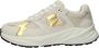 Blackstone FLINT MARVEL Artic Wolf Gold Runner Sneaker Vrouw Beige - Thumbnail 6