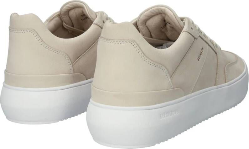 Blackstone Sand Sneaker Laag Beige Heren