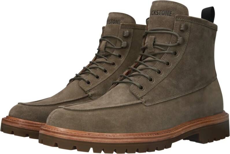 Blackstone Gastown Boaz Canteen Boots Green Heren