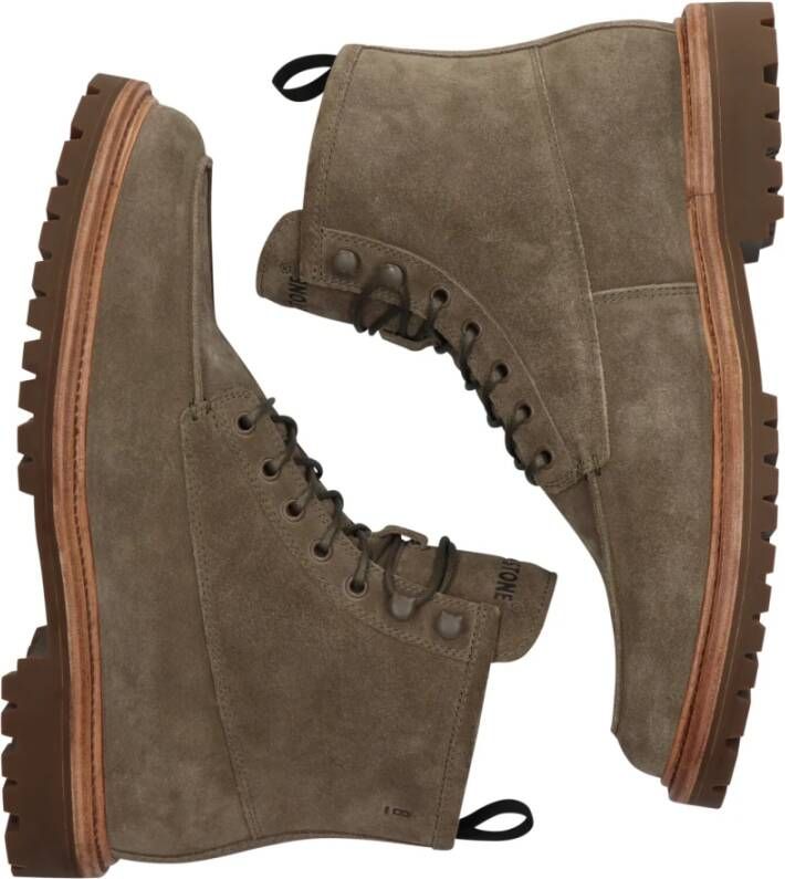 Blackstone Gastown Boaz Canteen Boots Green Heren