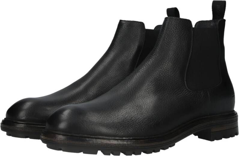 Blackstone Greg Black Chelsea boots Black Heren