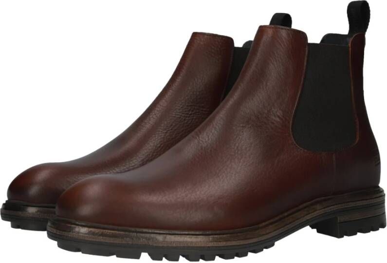 Blackstone Greg Dark Brown Chelsea boots Brown Heren