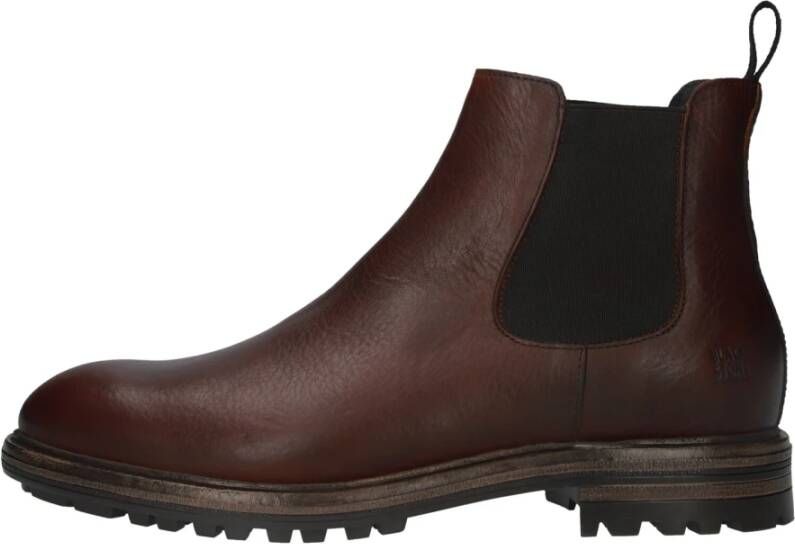 Blackstone Greg Dark Brown Chelsea boots Brown Heren