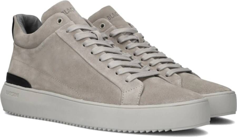 Blackstone Heren Hoge Sneakers Yg22 Beige Heren