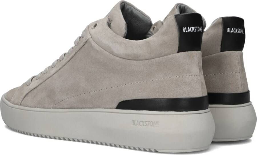 Blackstone Heren Hoge Sneakers Yg22 Beige Heren