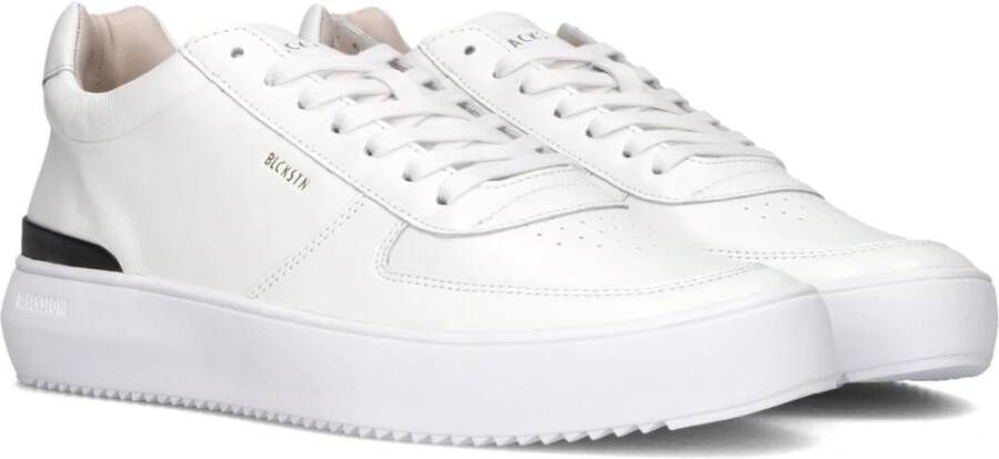 Blackstone Heren Lage Sneakers Bg165 White Heren