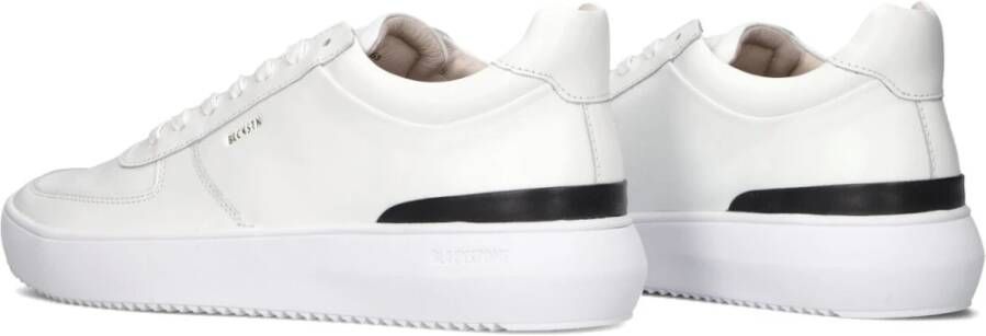 Blackstone Heren Lage Sneakers Bg165 White Heren