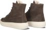 BLACKSTONE Hoge Sneakers Heren Ag103 Maat: 41 Materiaal: Suède Kleur: Bruin - Thumbnail 4