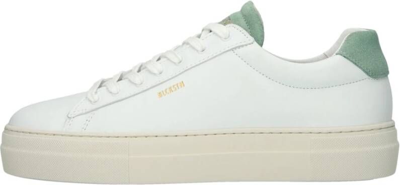 Blackstone Witte Oxide Sneaker Lage Top White Dames