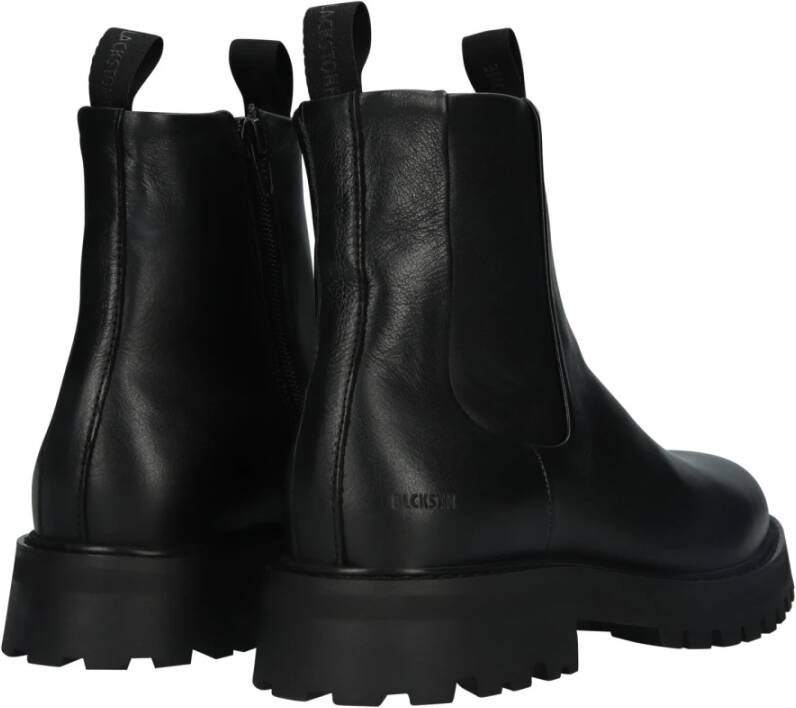 Blackstone Mica GRY Black Chelsea boots Black Dames