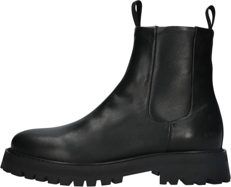 Blackstone Mica GRY Black Chelsea boots Black Dames