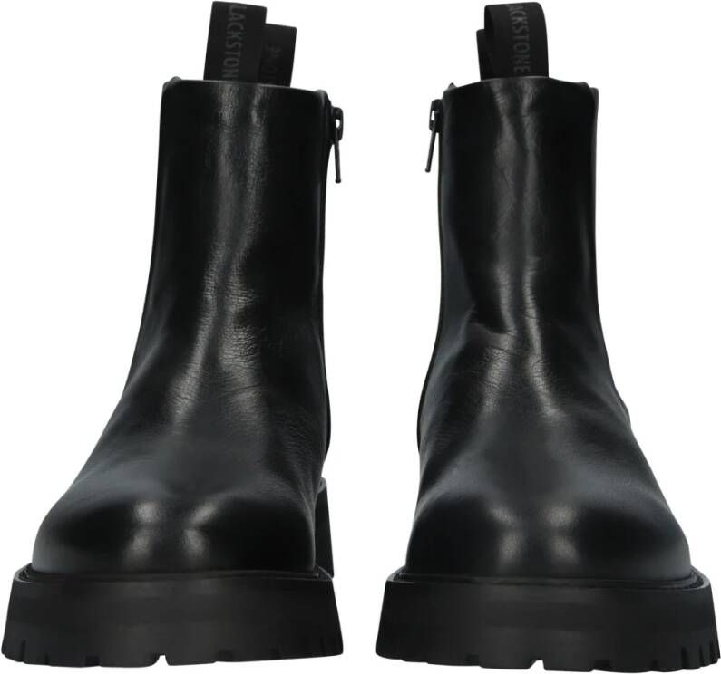 Blackstone Mica GRY Black Chelsea boots Black Dames