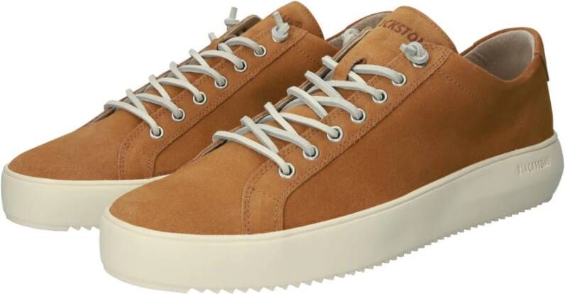 Blackstone Lage Cuoio Sneaker Brown Heren