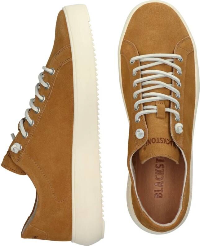 Blackstone Lage Cuoio Sneaker Brown Heren