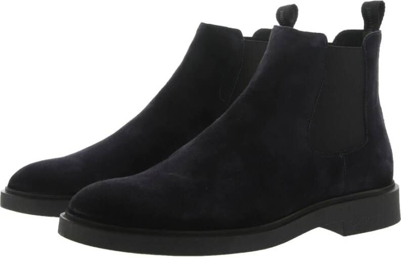 Blackstone Owen Navy Chelsea boots Blue Heren