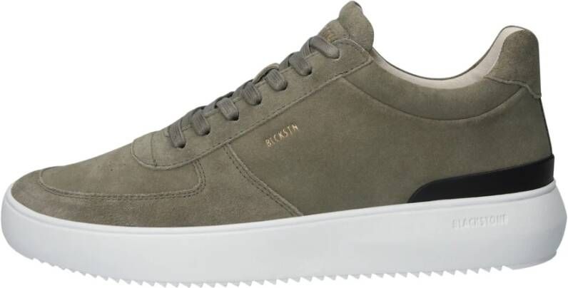 Blackstone Salvia Sneaker Mid-Top Stijl Green Heren