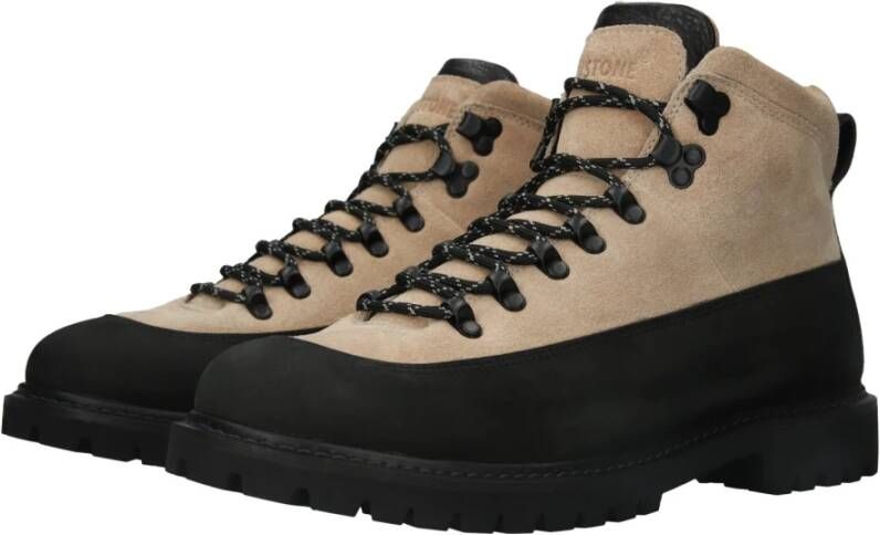 Blackstone Rock Bear Travertine Boots Beige Heren