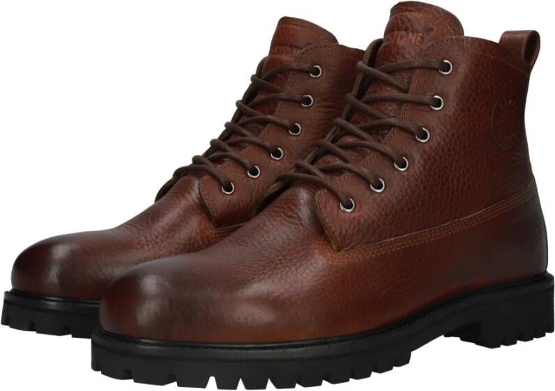 Blackstone Rock Hardy Old Yellow Boots Brown Heren