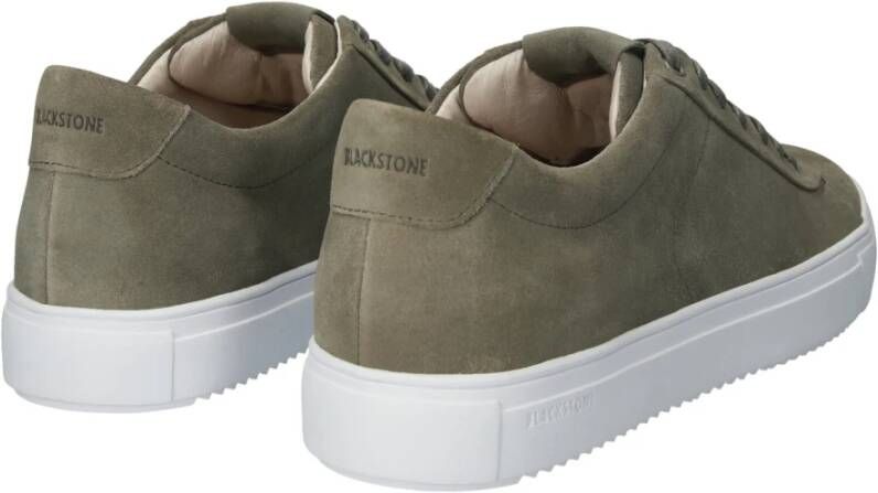 Blackstone Minimalist Sneaker Roger Low Green Heren