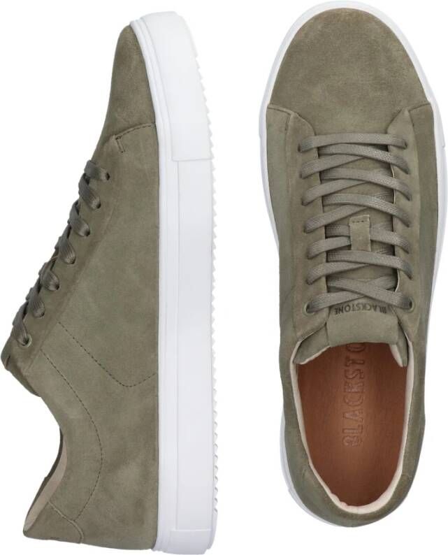 Blackstone Minimalist Sneaker Roger Low Green Heren