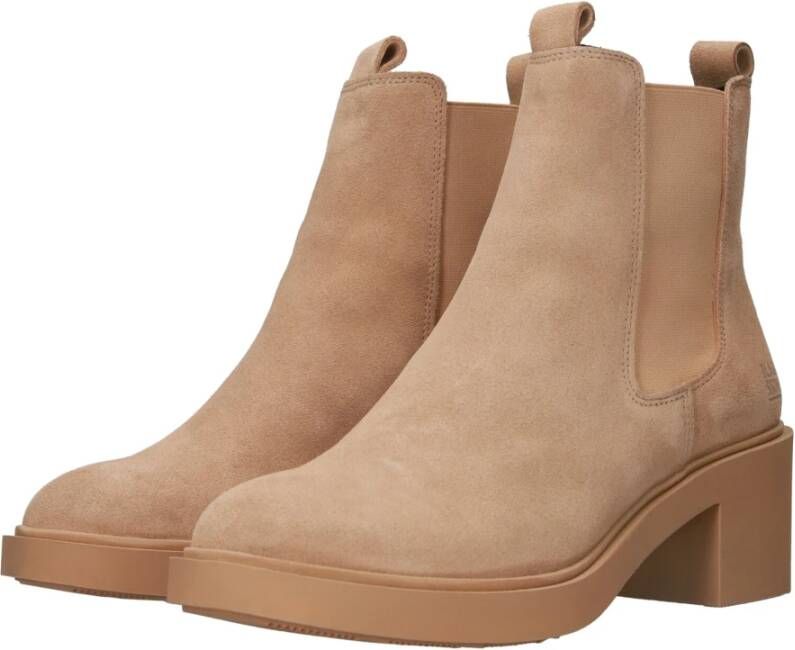 Blackstone Ronja Mid Ginger Root Chelsea boots Beige Dames
