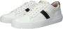 Blackstone Wit-zwarte Sneaker Laag Model White Heren - Thumbnail 4