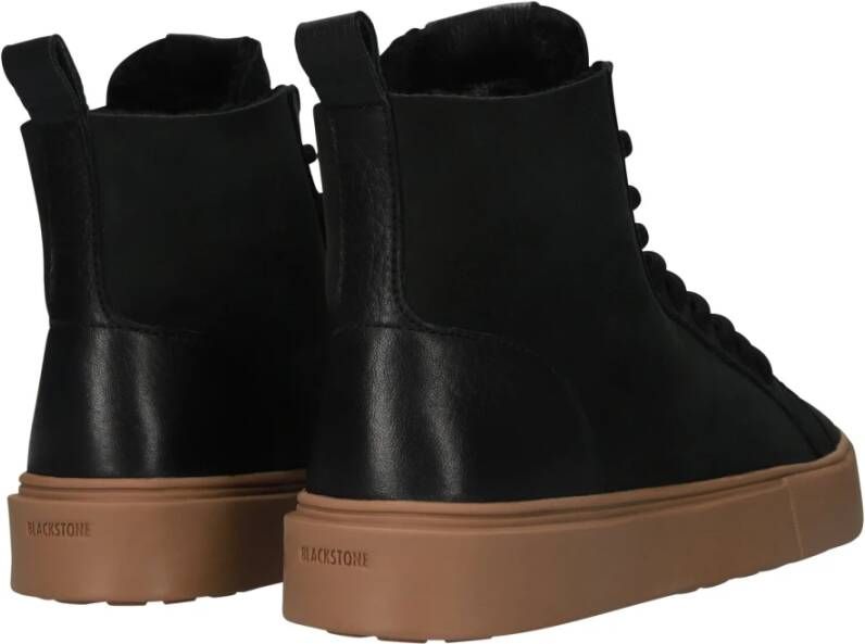 Blackstone Sermeq Akna Black Sneaker (high) Black Dames