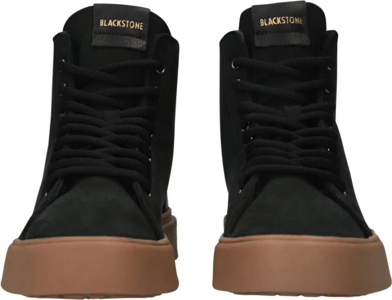 Blackstone Sermeq Akna Black Sneaker (high) Black Dames