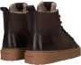 Blackstone SERMEQ AKNA Coffee Sneaker (high) Vrouw Dark brown - Thumbnail 4