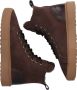 Blackstone SERMEQ AKNA Coffee Sneaker (high) Vrouw Dark brown - Thumbnail 6