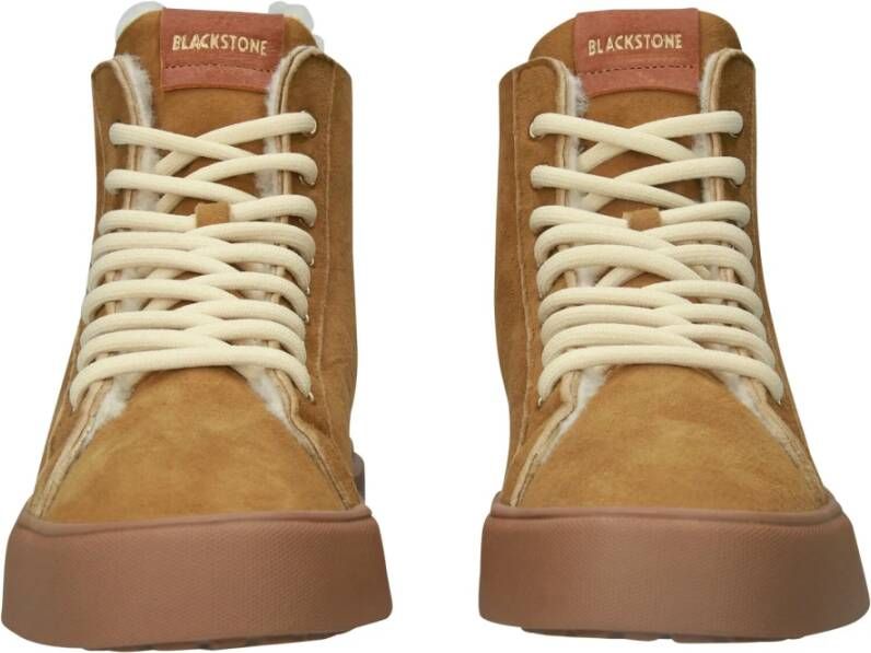 Blackstone Sermeq Akna Dijon Sneaker (high) Brown Dames