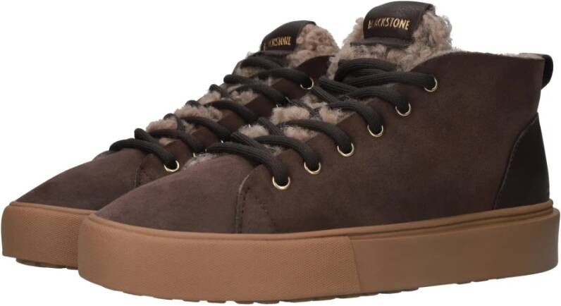 Blackstone Sermeq Arnaq Coffee Sneaker (mid) Brown Dames