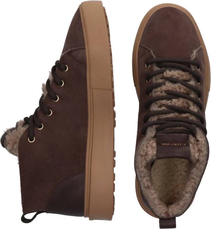 Blackstone Sermeq Arnaq Coffee Sneaker (mid) Brown Dames