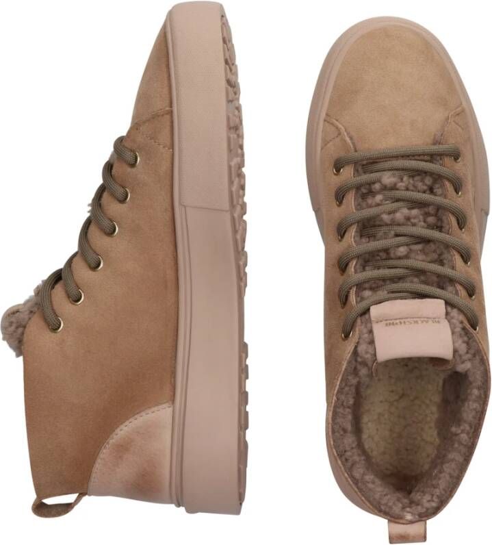 Blackstone Sermeq Arnaq Nude Sneaker (mid) Brown Dames