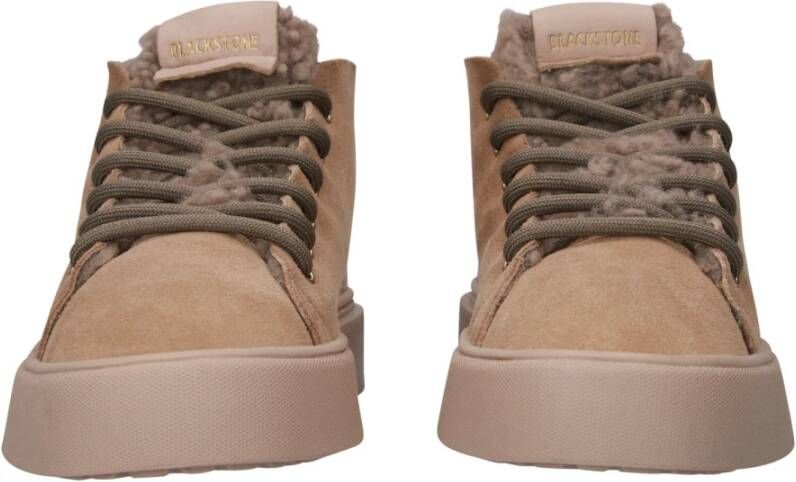 Blackstone Sermeq Arnaq Nude Sneaker (mid) Brown Dames