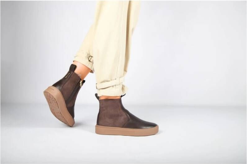 Blackstone Sermeq Naalu Coffee Chelsea boots Brown Dames