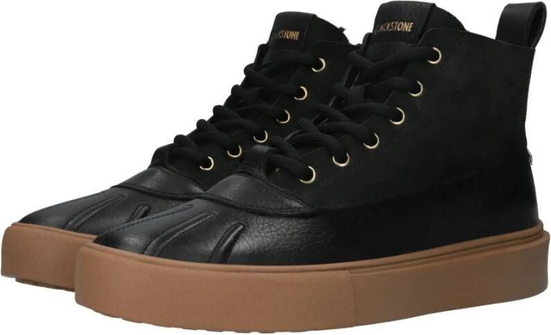 Blackstone Sermeq Nivi Black Sneaker (high) Black Dames