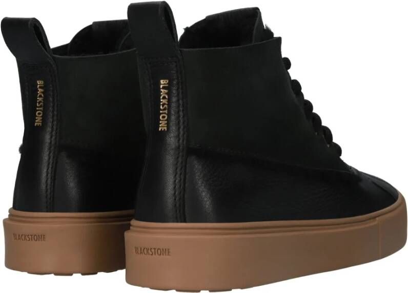 Blackstone Sermeq Nivi Black Sneaker (high) Black Dames