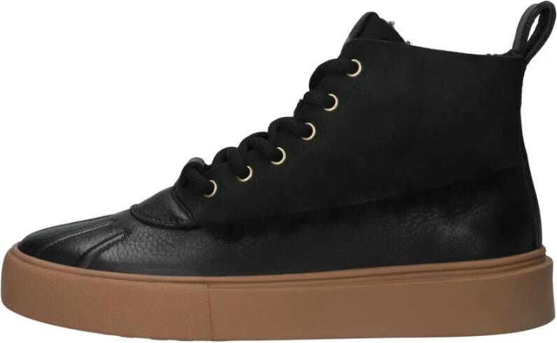 Blackstone Sermeq Nivi Black Sneaker (high) Black Dames