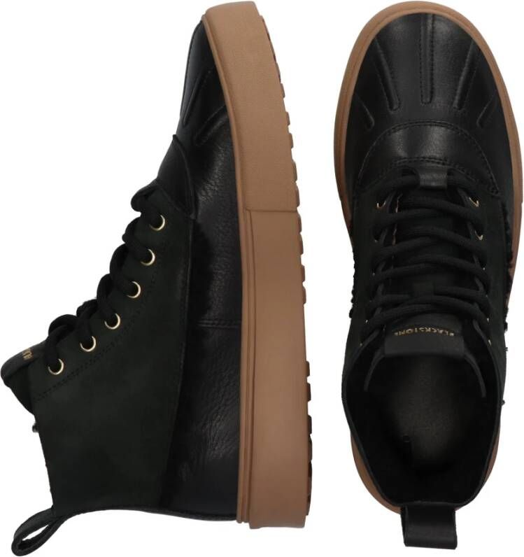 Blackstone Sermeq Nivi Black Sneaker (high) Black Dames