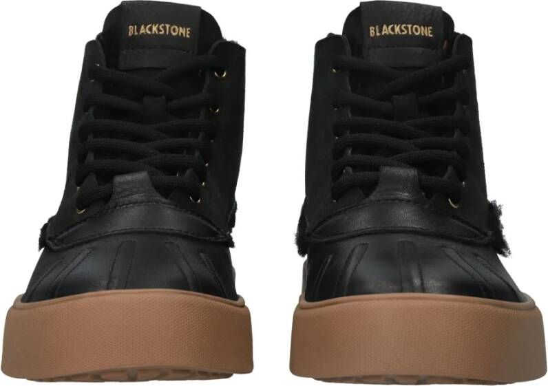 Blackstone Sermeq Nivi Black Sneaker (high) Black Dames