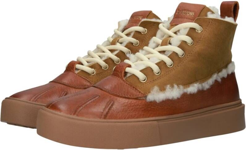 Blackstone Sermeq Nivi Sneaker (high) Brown Dames