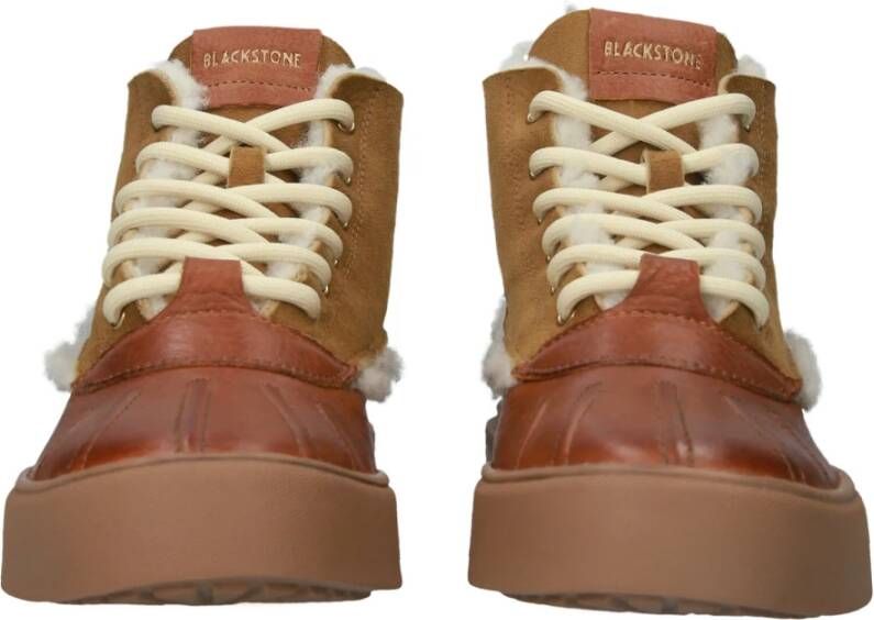 Blackstone Sermeq Nivi Sneaker (high) Brown Dames