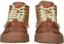 Blackstone SERMEQ NIVI Dijon Sneaker (high) Vrouw Brown - Thumbnail 9