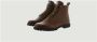 Blackstone SG49 OLD YELLOW LACE UP BOOT SHEEPSKIN Man Brown - Thumbnail 10