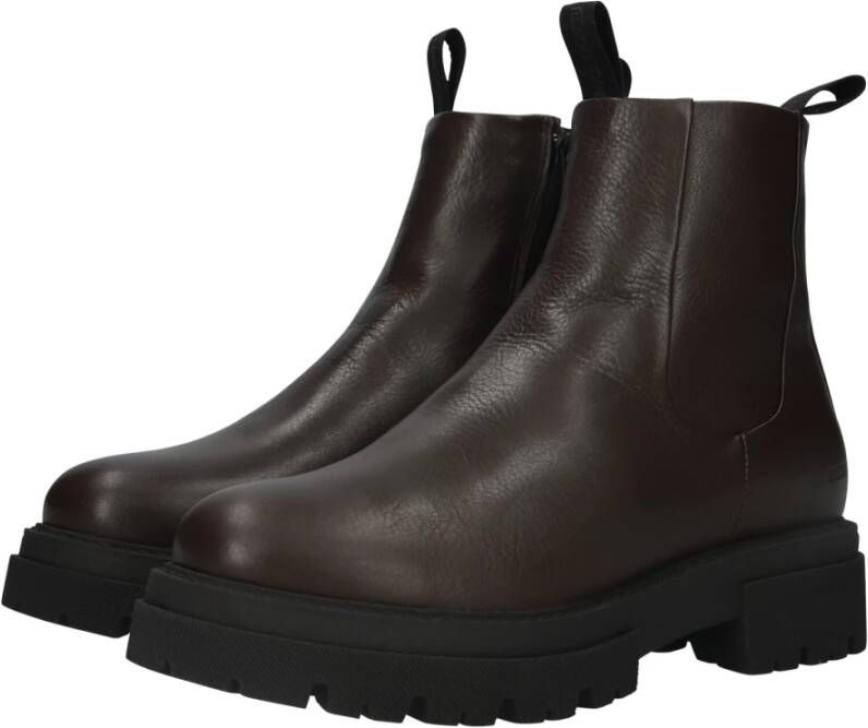 Blackstone Smilla Mid Dark Brown Boots Brown Dames